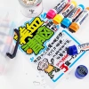 Pok POP-specific marker pen, thick poster pen, colored marker pen, Ink refills, hand-painted Mark pen 20mm set Specification image